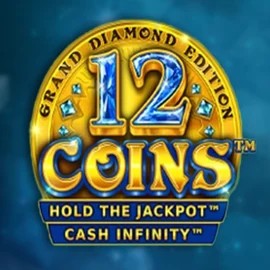 12 Coins Grand Diamond Edition logo by Wazdan at Blazing Wildz Casino