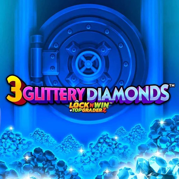Play 3 Glittery Diamonds slot by PearFiction Studios on blazing-wildz-casino.com