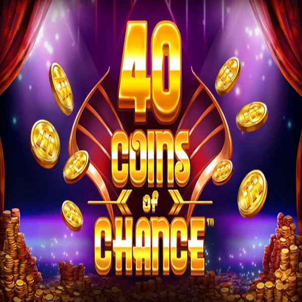 Official Slots logo: 40 Coins of Chance by SYNOT Games at Blazing Wildz Casino
