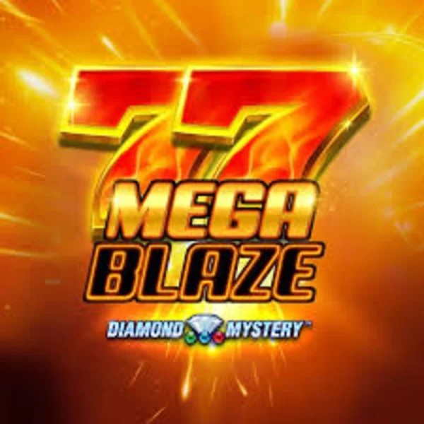 Diamond Mystery Mega Blaze by Greentube, showcased at blazing-wildz-casino.com – game logo