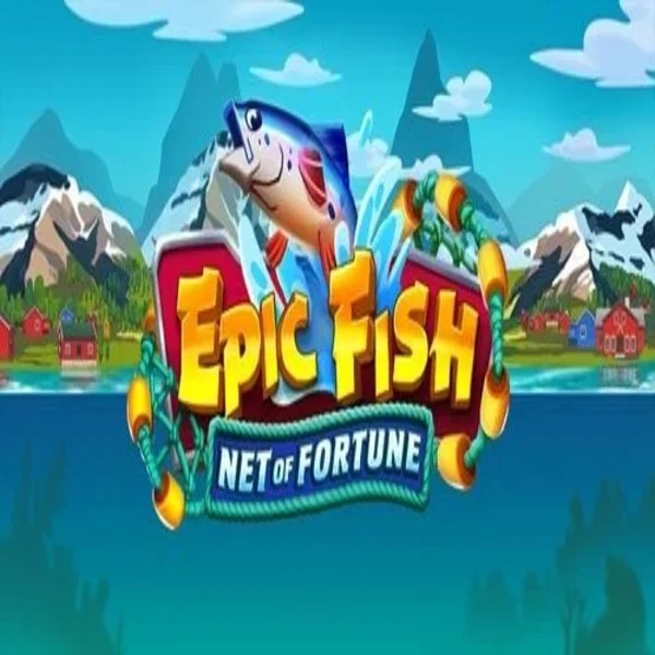 Slots logo of Epic Fish Net of Fortune from Quickspin at Blazing Wildz Casino