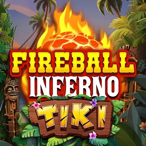 Fireball Inferno Tiki game by NetEnt – logo hosted on Blazing Wildz Casino