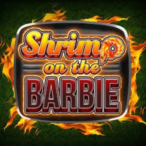Shrimp on the Barbie logo by Greentube Blazing Wildz Casino
