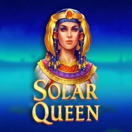 Solar Queen logo by Playson at Blazing Wildz Casino